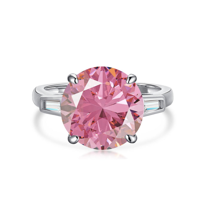 Rosa Ring Silber