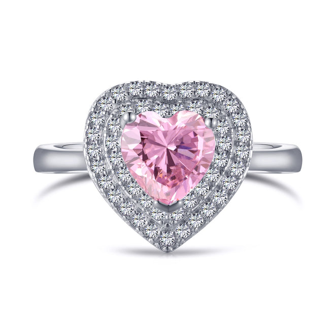 Love Ring Silber
