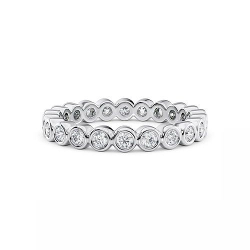 Paris Ehering 14K Weissgold