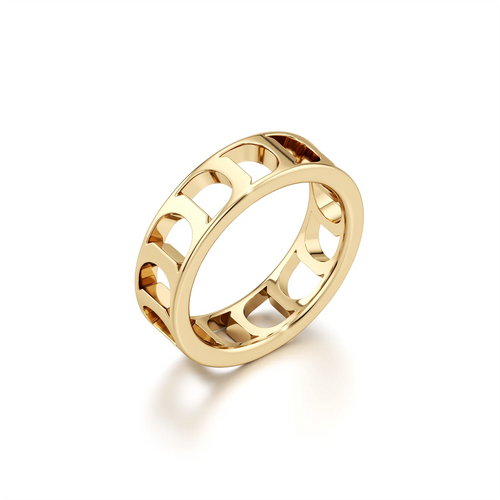 DC Ehering 14K Gelbgold, 6,0mm