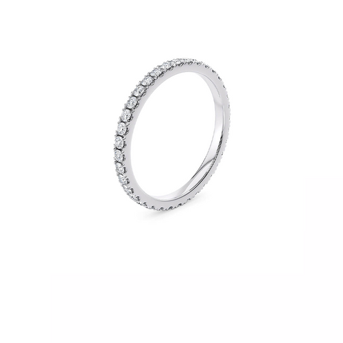 Eternity Ehering 14K Weissgold 1.8mm