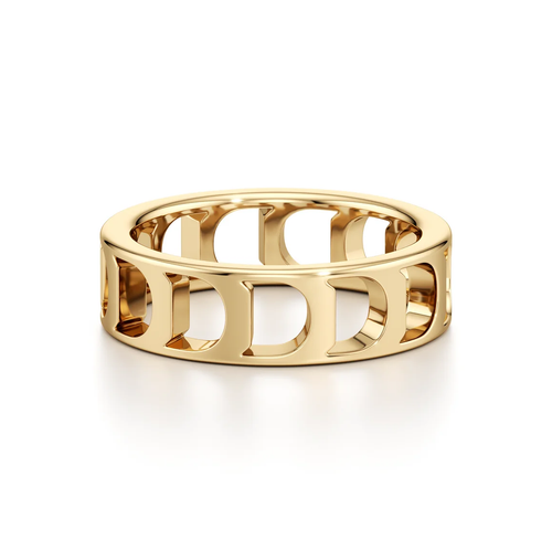 DC Ehering 14K Gelbgold, 6,0mm
