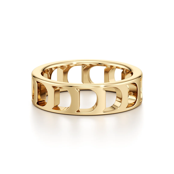 DC Ehering 14K Gelbgold, 6,0mm