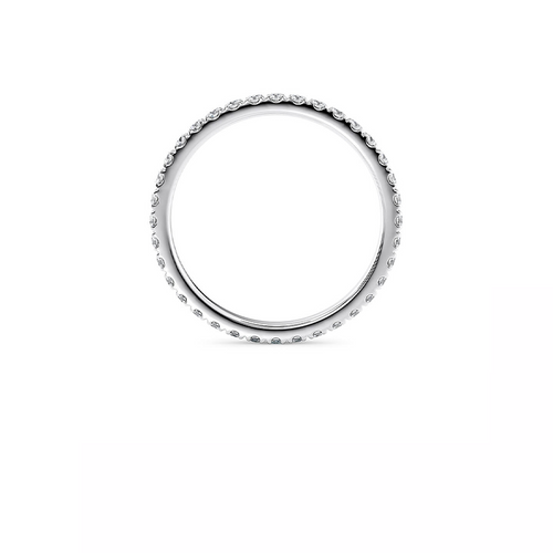 Eternity Ehering 14K Weissgold 1.8mm