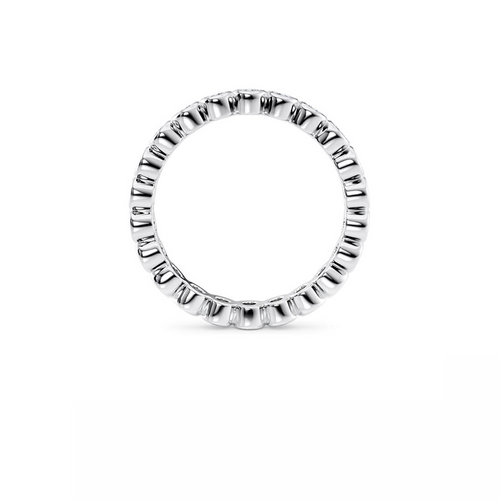 Paris Ehering 14K Weissgold