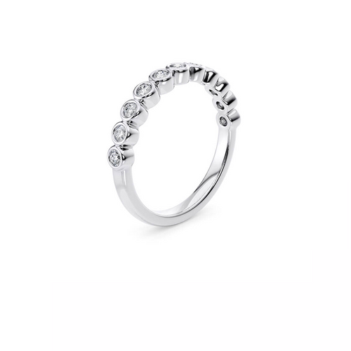 Paris Ehering 14K Weissgold