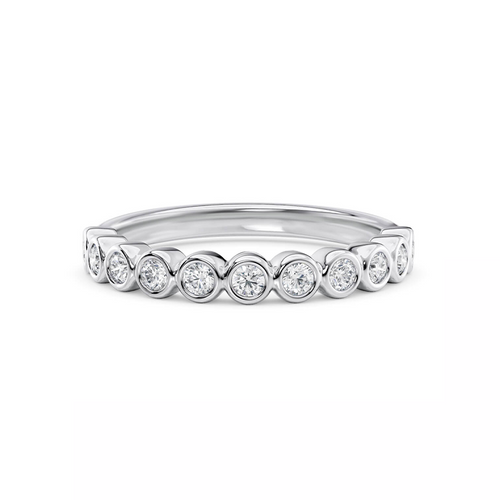Paris Ehering 14K Weissgold