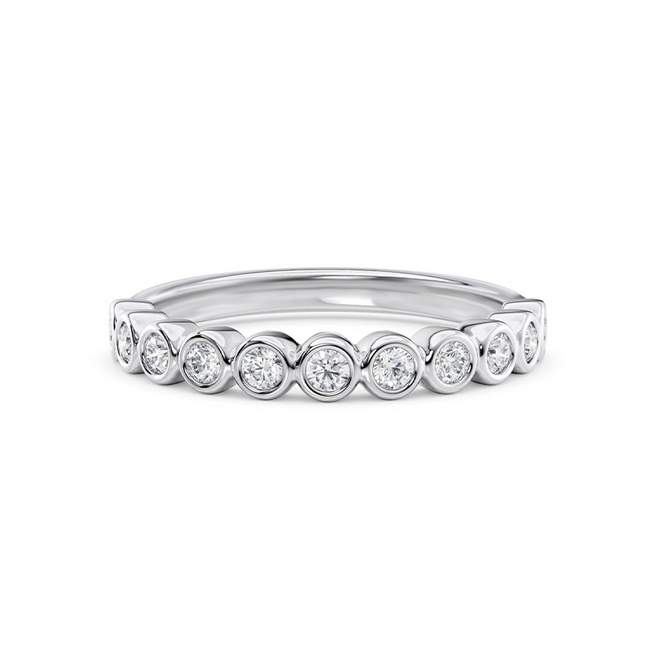 Paris Ehering 14K Weissgold