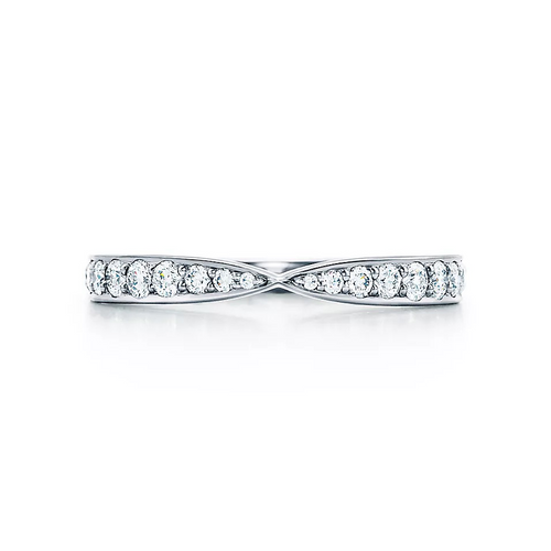 Cush Ehering 14K Weissgold, 1,8mm